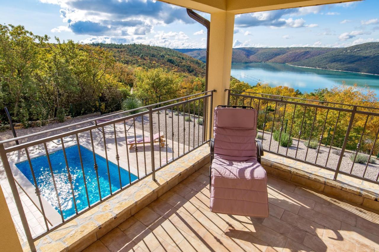 Villa Valente With Pool Labin  Bagian luar foto